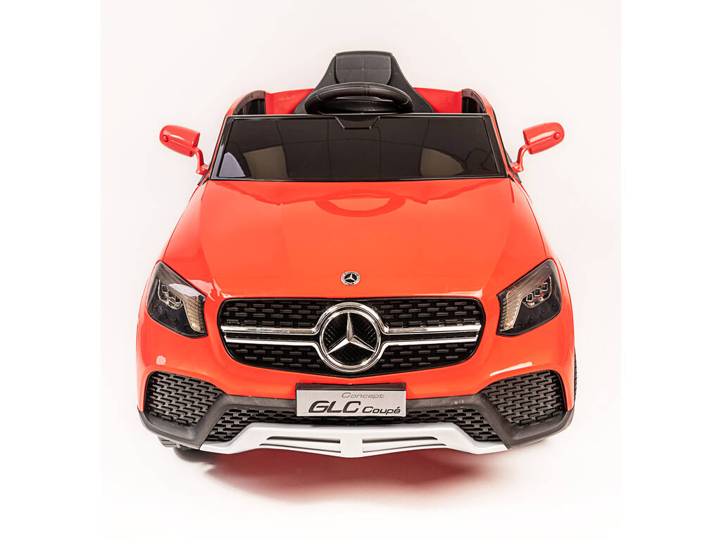 Auto Batteria Mercedes Benz GLC Radio Comando 12 V. Rosso