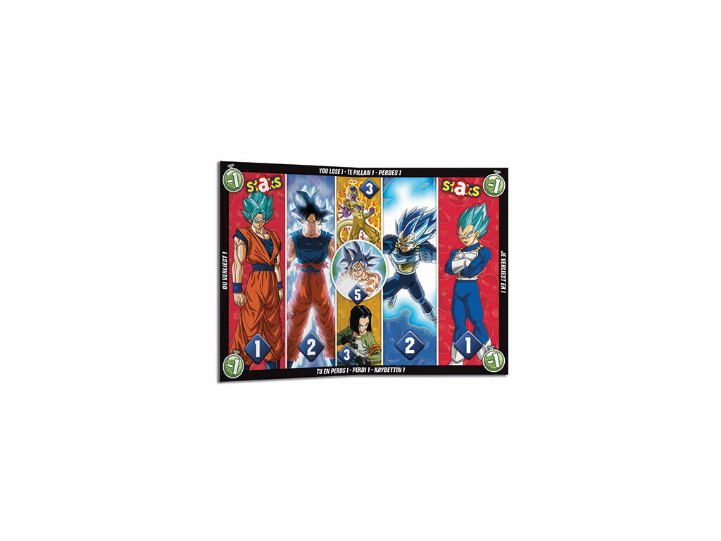 Dragon Ball Super Staks Mega Pack Classeur, 2 boosters et tableau de Jeu Panini 8018190011883