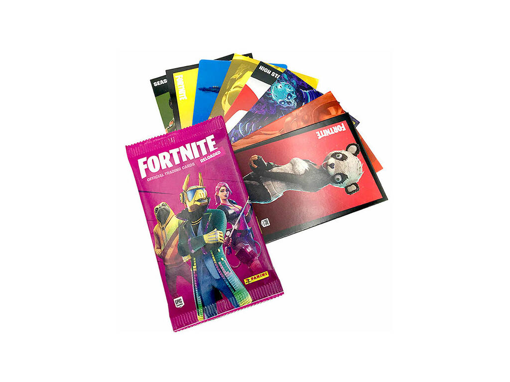 Fortnite Reloaded Official Trading Cards Bustine Panini 8018190012194