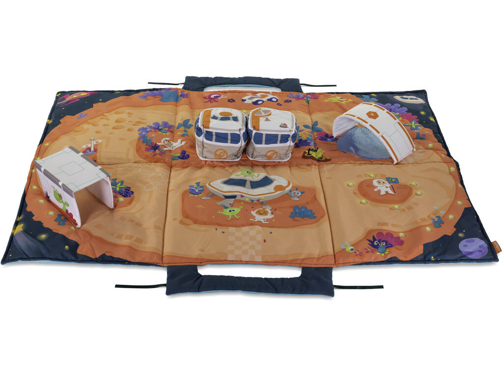 Tapis Circuit Spatial avec des Voitures Miniland 75007