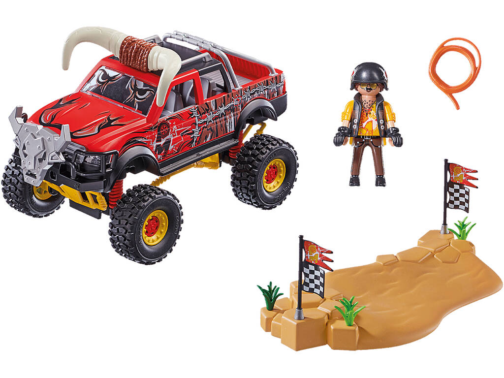 Playmobil Stuntshow Monster Truck Horned 70549