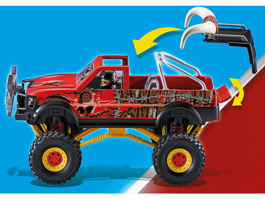 Playmobil Stuntshow Monster Truck Horned 70549