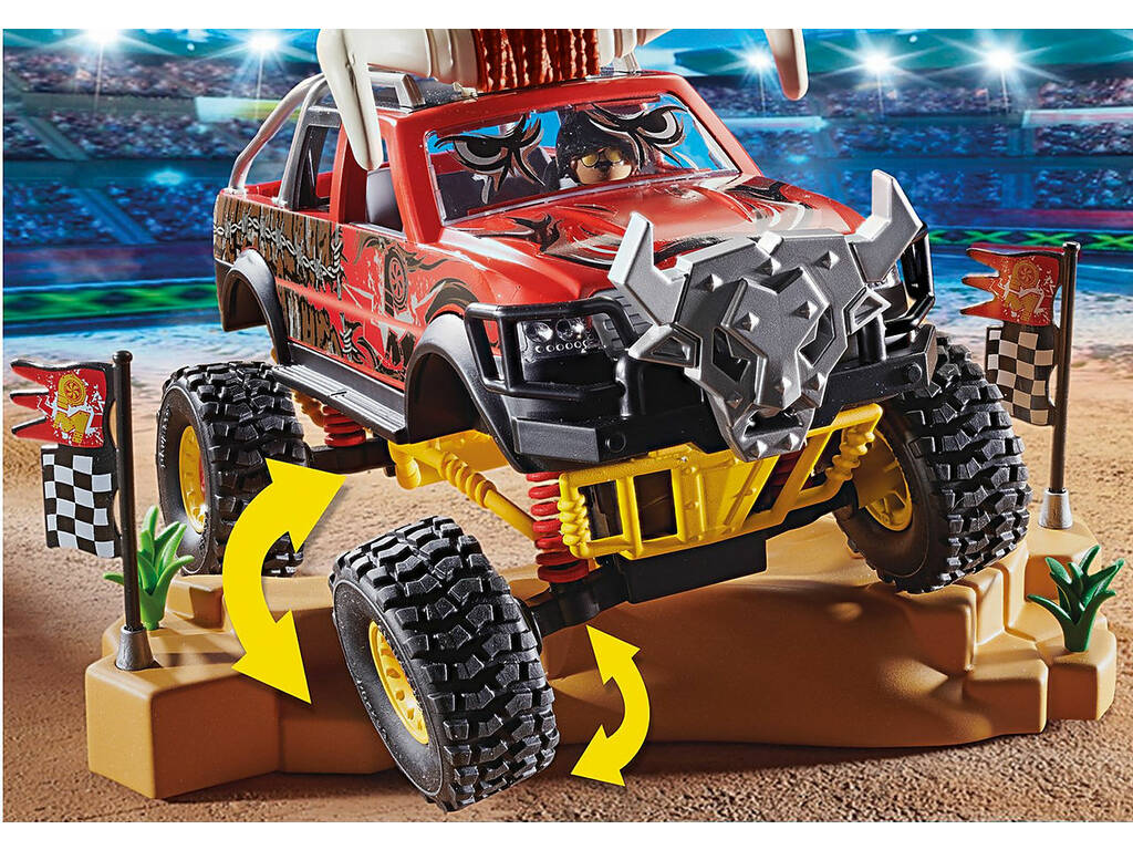 Playmobil Stuntshow Monster Truck Horned 70549