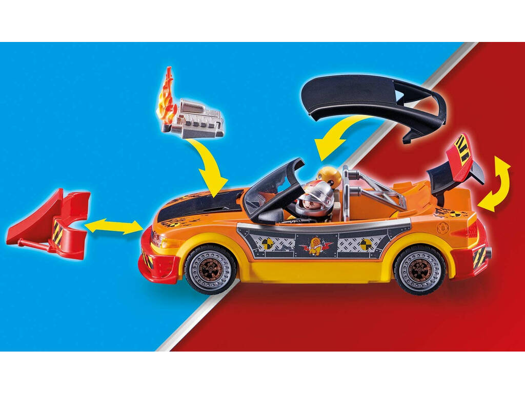 Playmobil Stuntshow Crashcar 70551