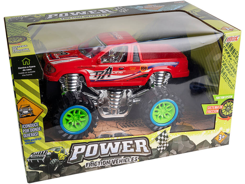 Tout-terrain Racing de Friction Rouge 