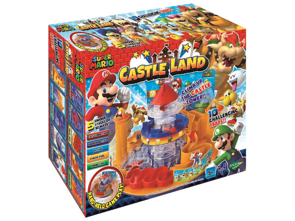 Super Mario Jeu Castle Land Epoch Para Imaginar 7378