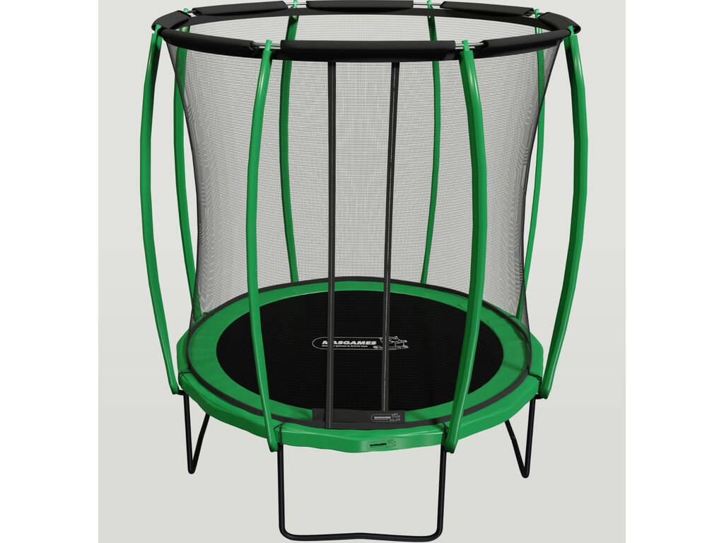 Trampoline Premium 305 avec Filet, Échelle et Ancrages Masgames MA302416