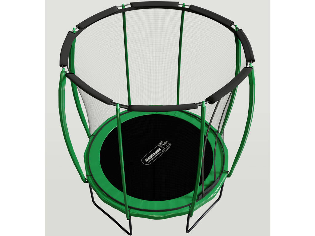 Trampoline Premium 305 avec Filet, Échelle et Ancrages Masgames MA302416