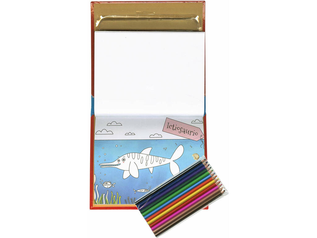 Il mio astuccio di pittura dinosauro Susaeta S6061002