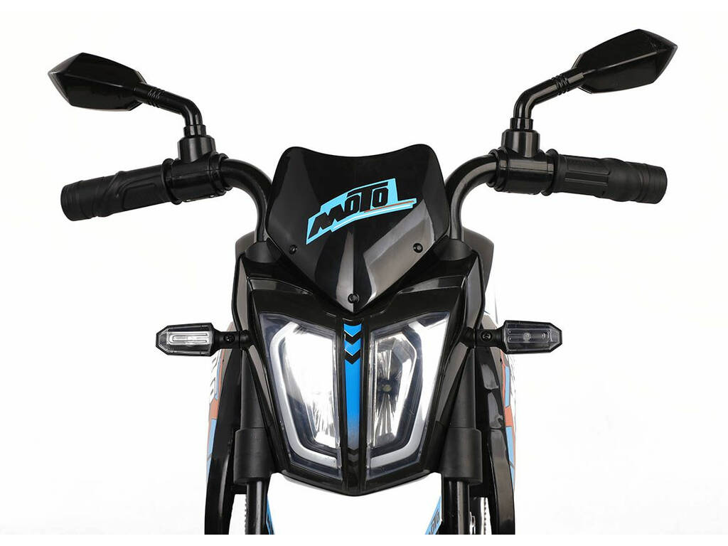 Moto Batería MotoXR Azul con Música 12V