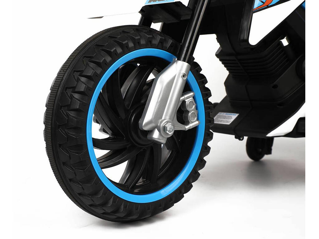 Moto Batería MotoXR Azul con Música 12V