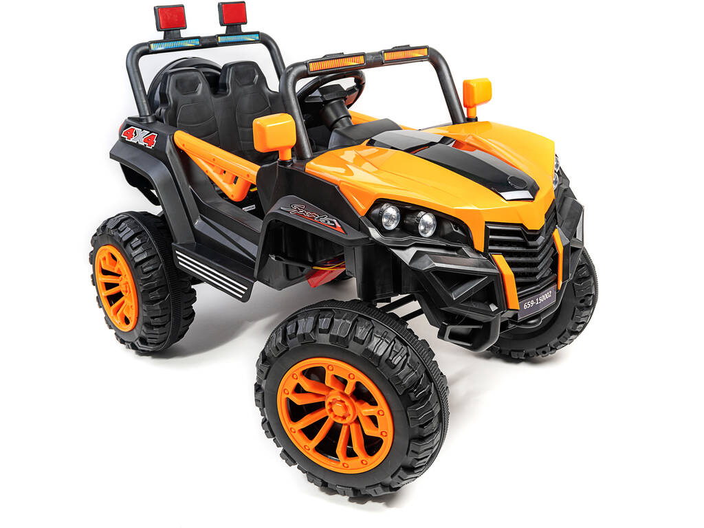 Auto Batteria Boogie con Luce e Musica 12V. Radio Comando 