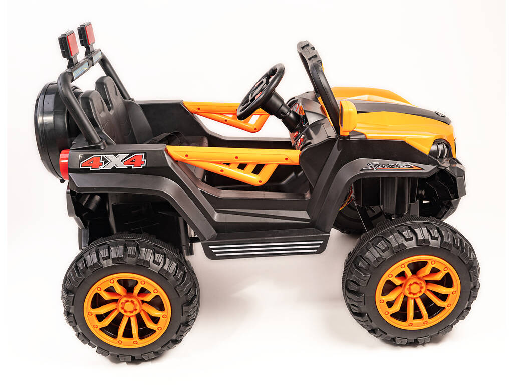 Auto Batteria Boogie con Luce e Musica 12V. Radio Comando 