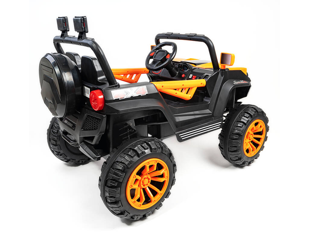 Auto Batteria Boogie con Luce e Musica 12V. Radio Comando 