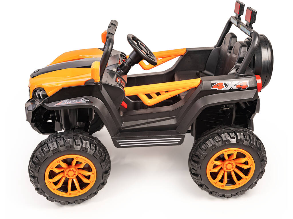 Auto Batteria Boogie con Luce e Musica 12V. Radio Comando 