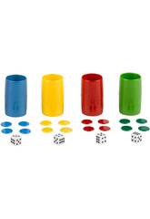Set di accessori per il gioco del Parchís per 4 giocatori