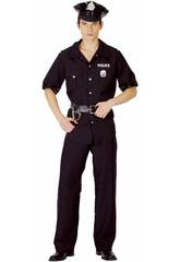 Costume Polizia Uomo Taglia XL