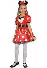 Costume Topolina Bambina Taglia L