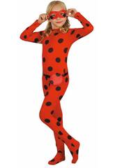 Costume Lady Coccinella Bambina Taglia M