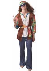Disfarce Hippie Homem Tamanho M