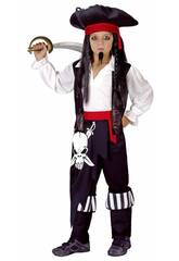 Déguisement Capitaine Pirate Enfant Taille M