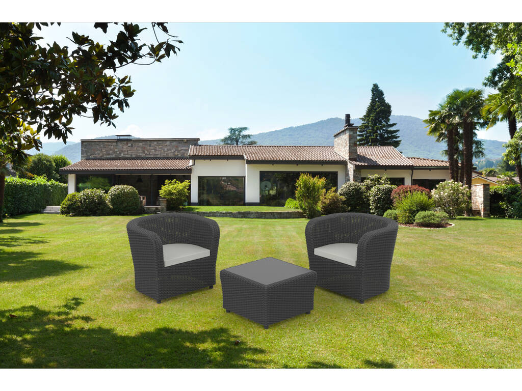 Set Nova Tete a Tete Mobiliário de Jardim SP Berner 55386
