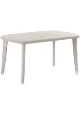 Mobili Giardino Tavolo Tonelle Bianco SP Berner 55125