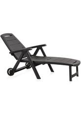 Mobili Giardino Lettino Prendisole Antibes Antracite SP Berner 55369