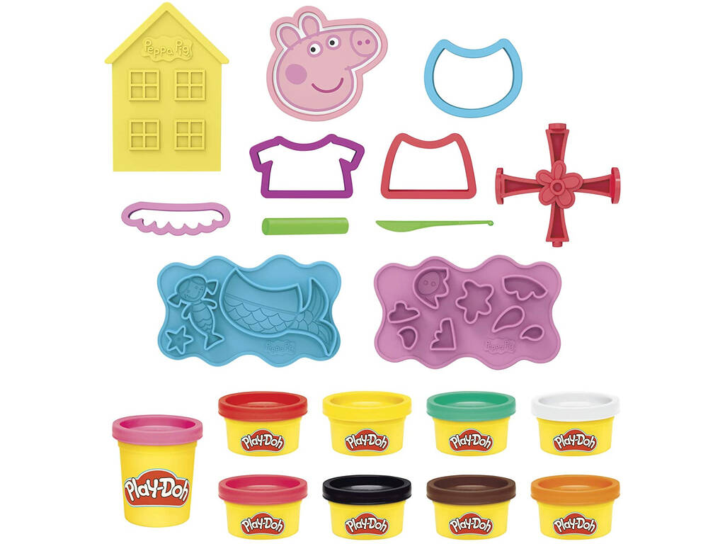 PlayDoh Peppa Pig Crie e Desenhe Hasbro F1497