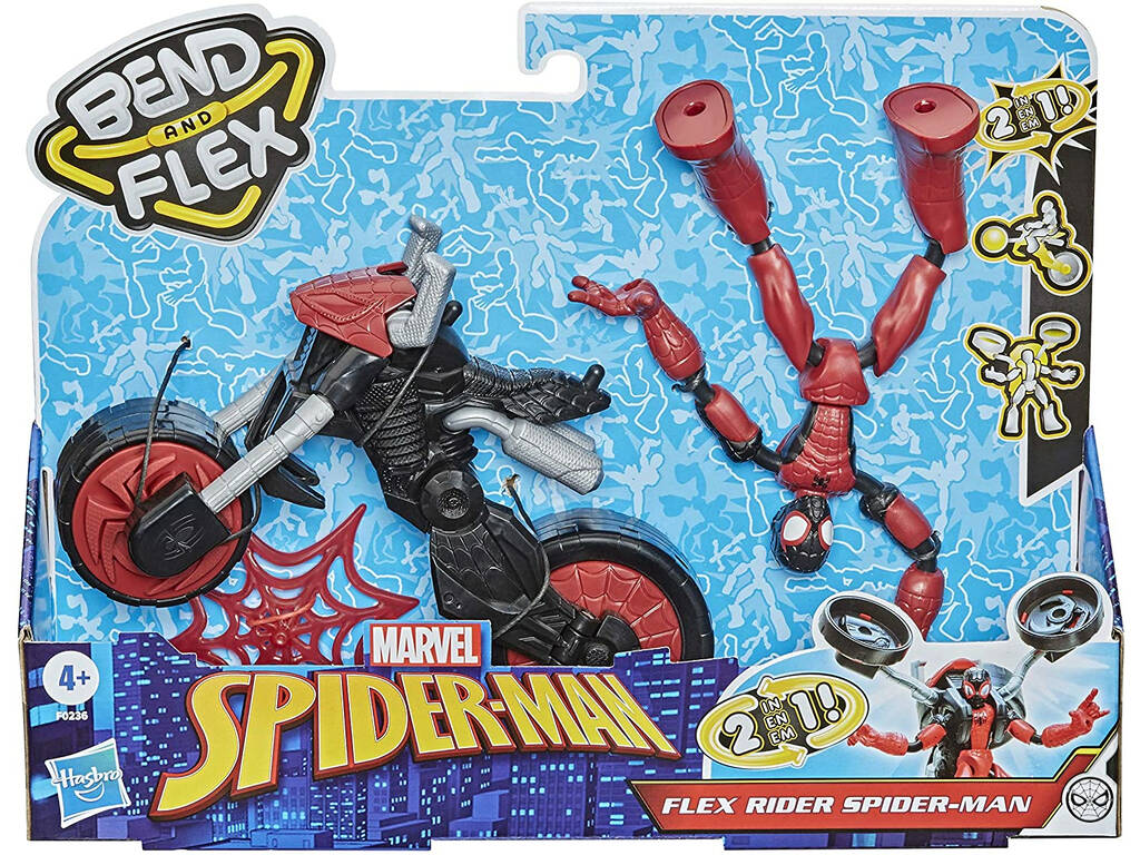 Avengers Bend And Flex Véhicule Spiderman Hasbro F0236