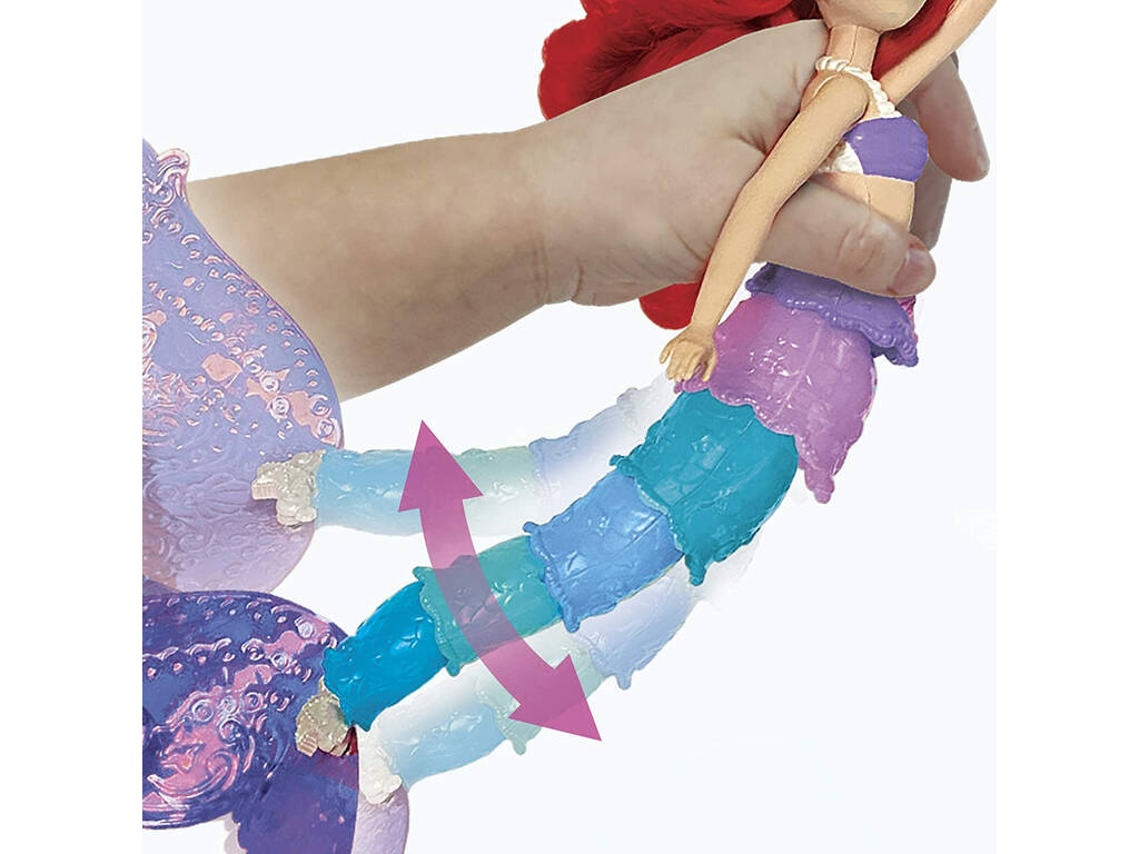 Bambola Principesse Disney Ariel Cola Arcoíris Hasbro F0399