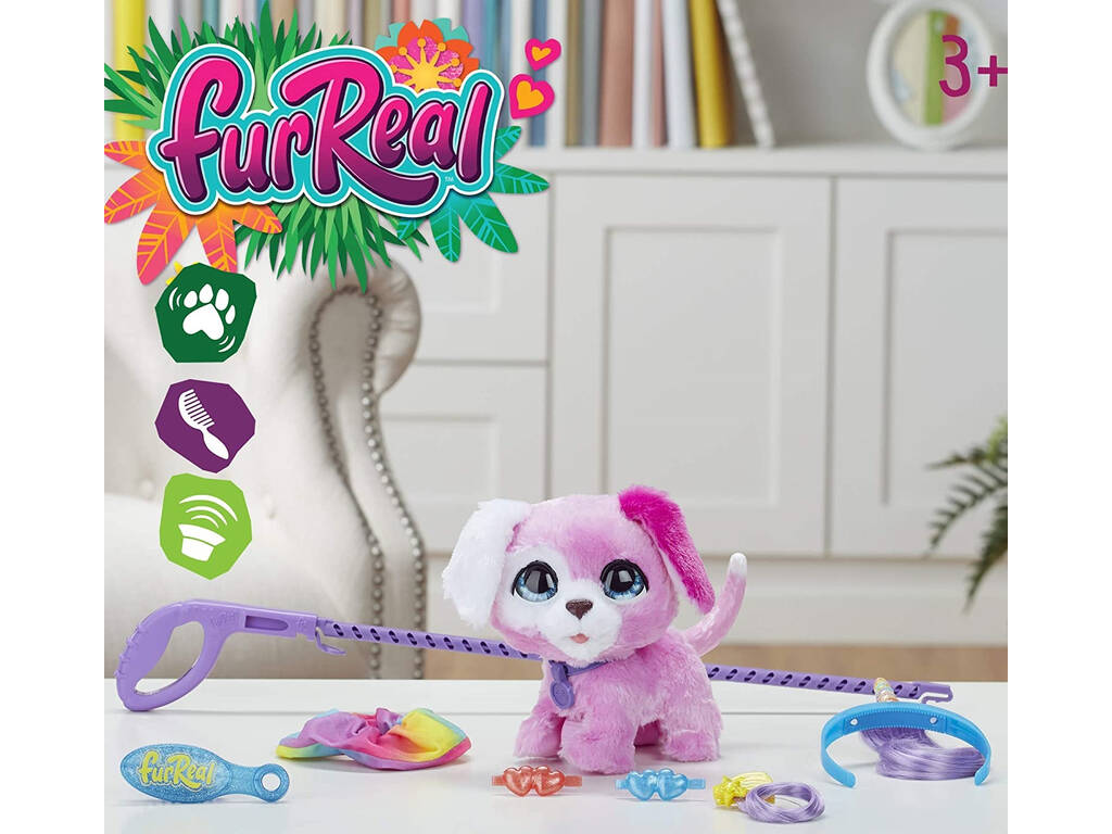 Chiot en Peluche à Promener Hasbro F1544
