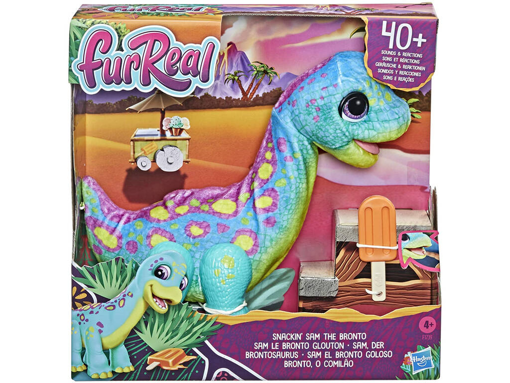 FurReal Peluche Sam Il Brontolone Goloso Hasbro F1739