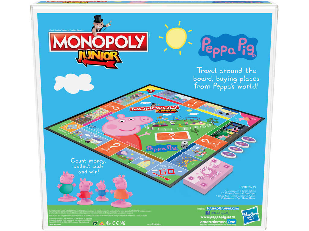 Monopoly Junior Peppa Pig Hasbro F1656