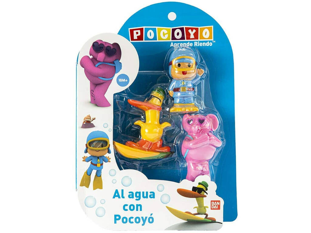 À l'eau avec Pocoyó Bandai TO77200