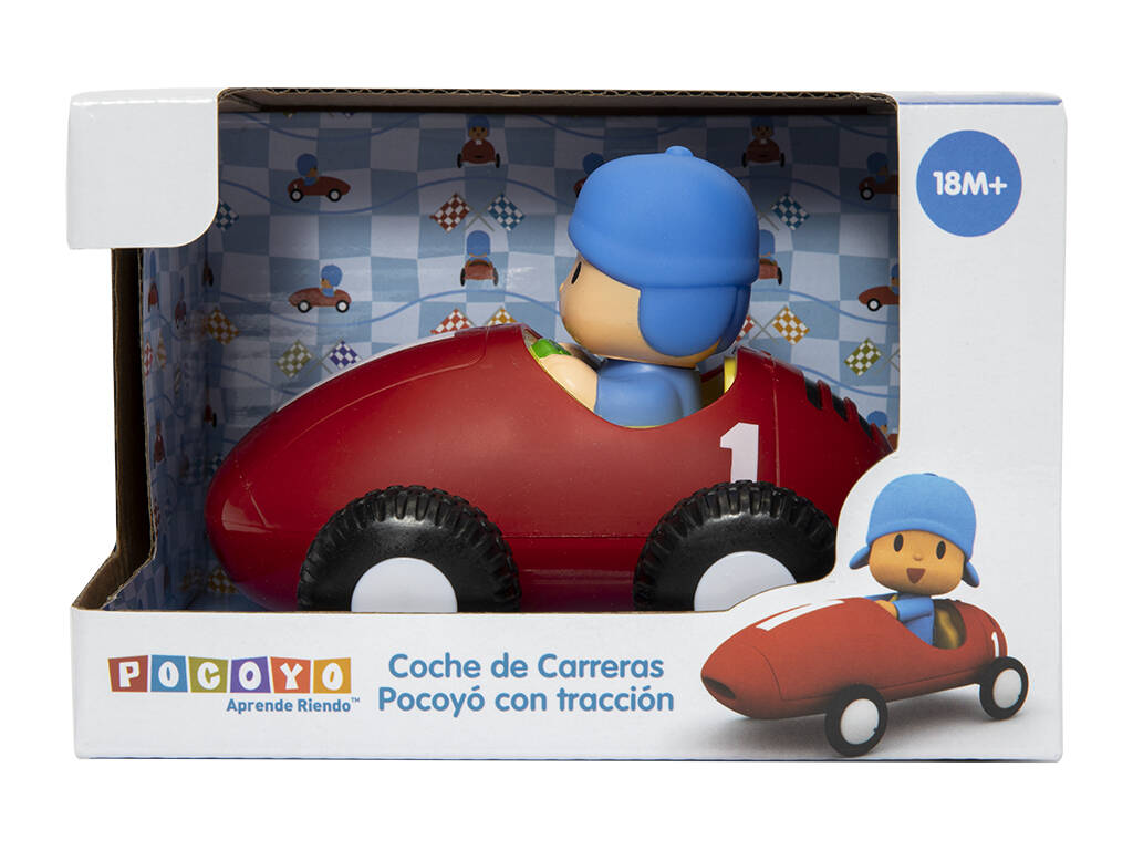 Pocoyo auto da corsa Bandai TO77450