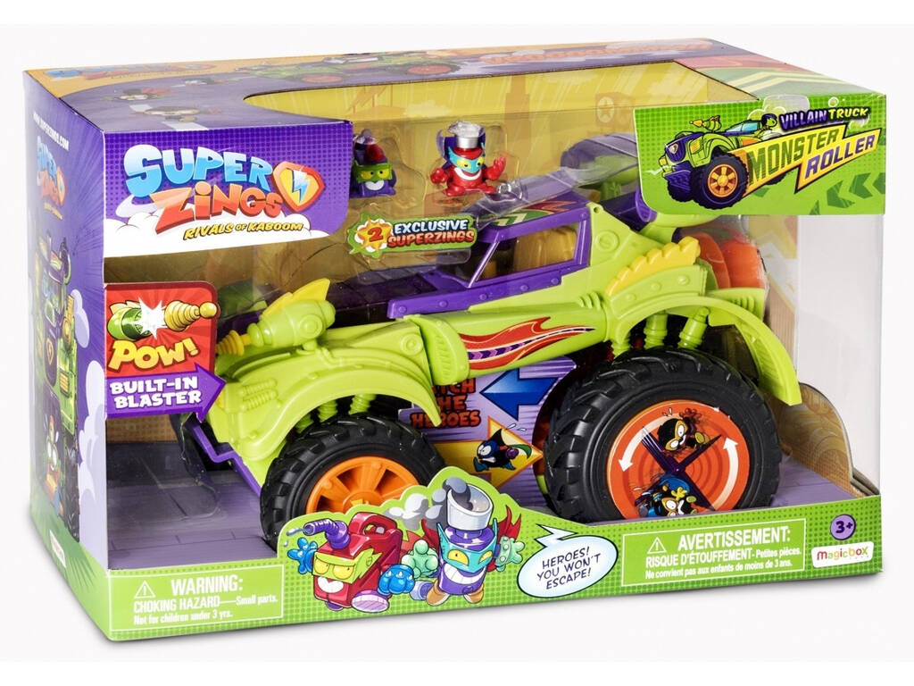 Superzings Monster Roller Villain Truck Magic Box PSZSP112IN30