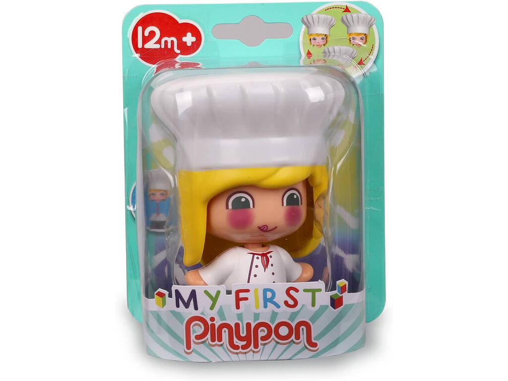 Figura Pin y Pon Professioni Chef Famosa 700016289