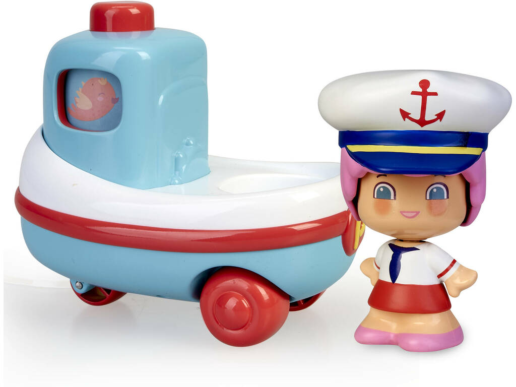 Mon premier Pinypon Happy Vehicules bateau Famosa 700016384