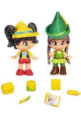 Pinypon Märchen 2 Figure Famosa 700016381