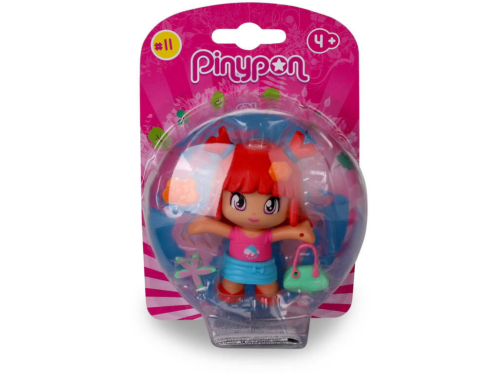 Pinypon Figura Serie 11 Pelo Vermelho Famosa 700016215