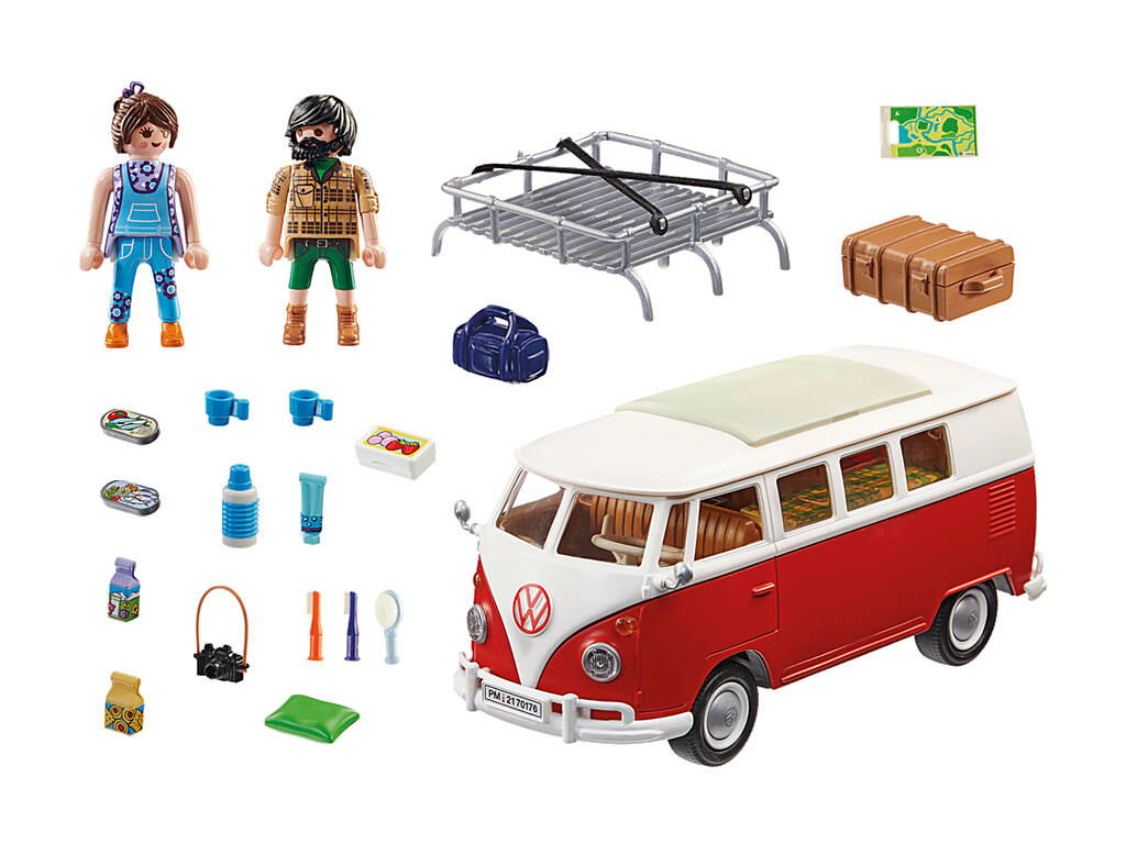 Playmobil Volkswagen T1 Camping Bus Van Volkswagen T1 70176