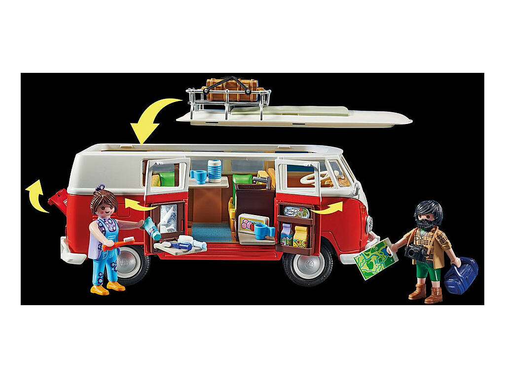 Playmobil Volkswagen T1 Camping Bus Van Volkswagen T1 70176