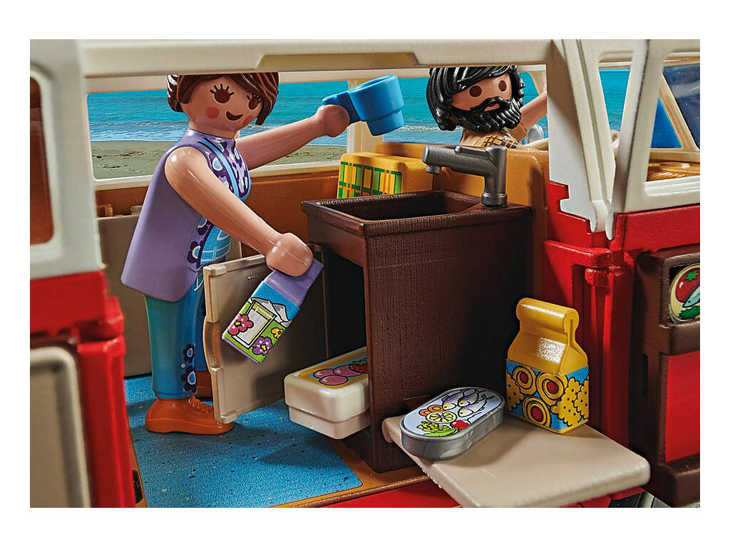 Playmobil Volkswagen T1 Camping Bus Van Volkswagen T1 70176