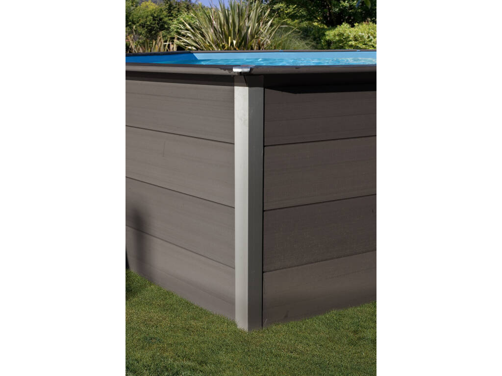Piscina Legno Composite Pool Avantgarde 664X386X124 cm. Gre KPCOV66L