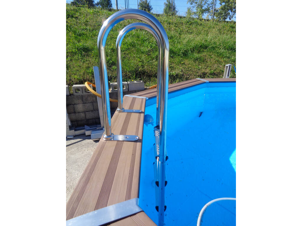 Piscina Legno Composite Pool Avantgarde 664X386X124 cm. Gre KPCOV66L