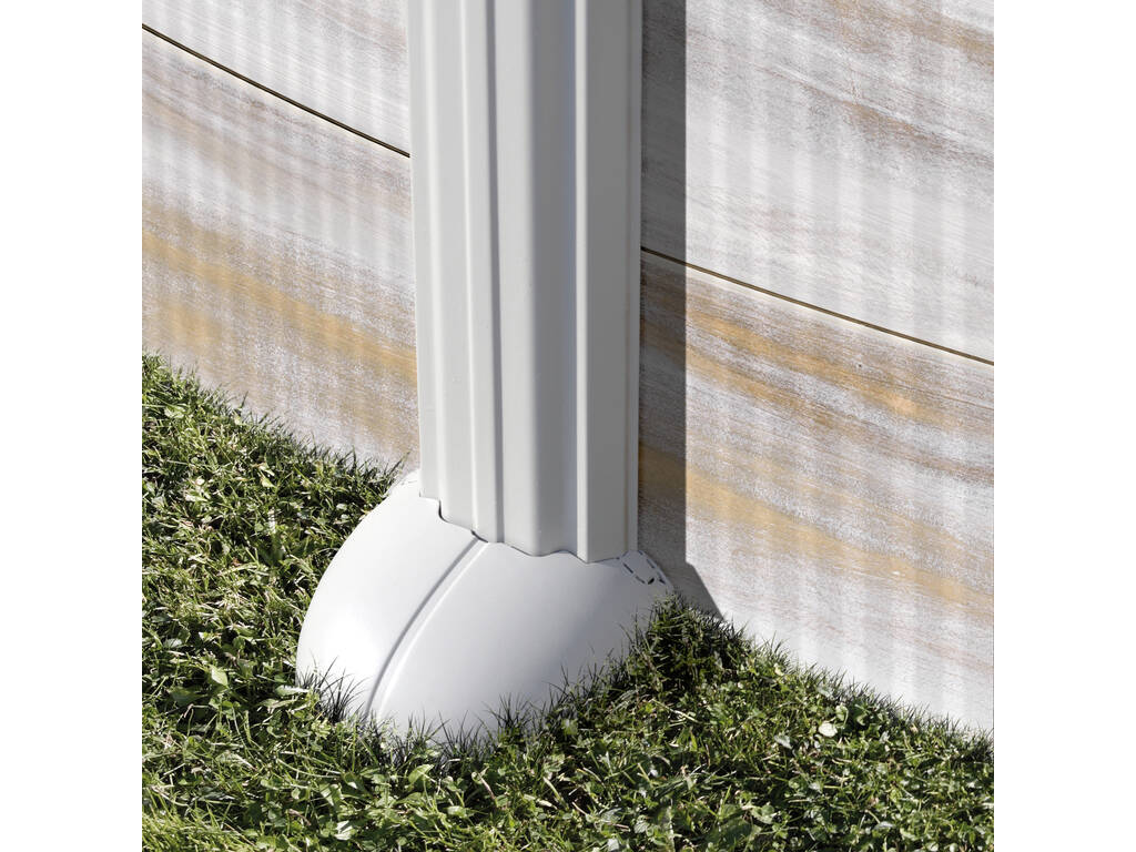 Piscina de Acero Islandia 730x375x132 cm. Gre KITPROV7388N