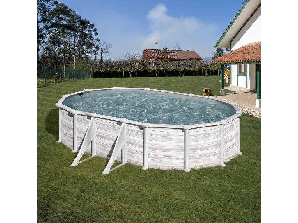 Piscine en Acier Groenlandia 610 x 375 x 132 cm Gre KITPROV618N