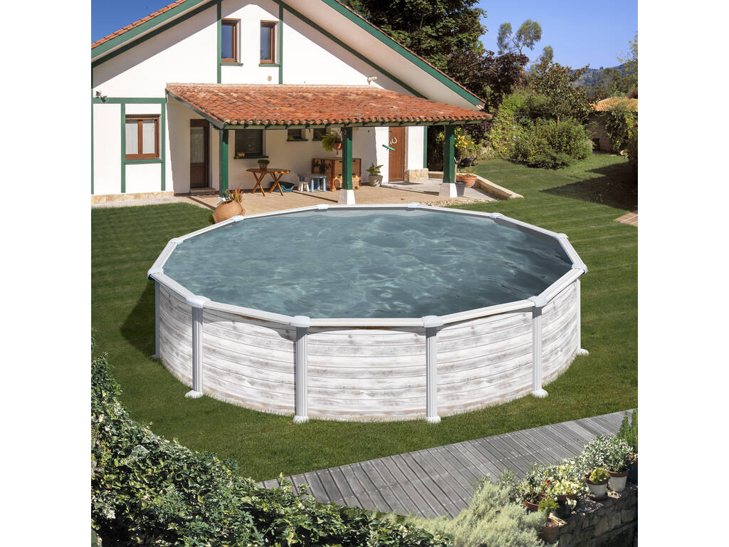 Piscine en Acier Groenlandia 550 x 132 cm Gre KITPR558N