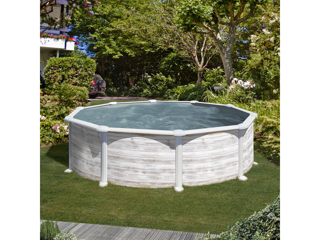 Piscine en Acier Groenlandia 460 x 132 cm Gre KITPR458N